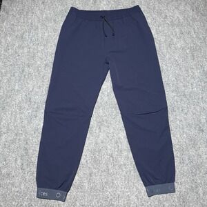 Outdoor Voices Rectrek Nylon Jogger Pant Men Large Navy Stretch Athleisure Sz L